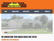 Tablet Screenshot of bonjorn.com